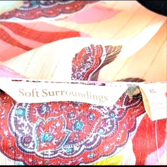 Soft Surroundings maggie floral dress Size XL NWT - Picture 2 of 4